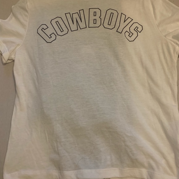 Dallas Cowboys PINK STRAPPY TEE - Picture 2 of 2